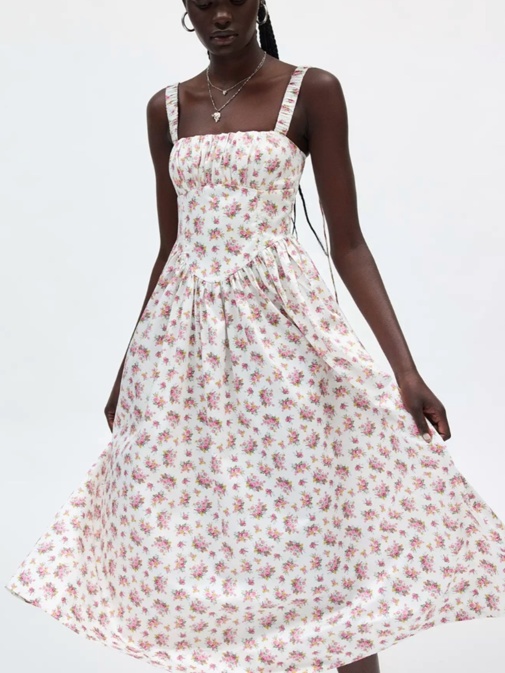 For Love and Lemons Etienne Midi Dress